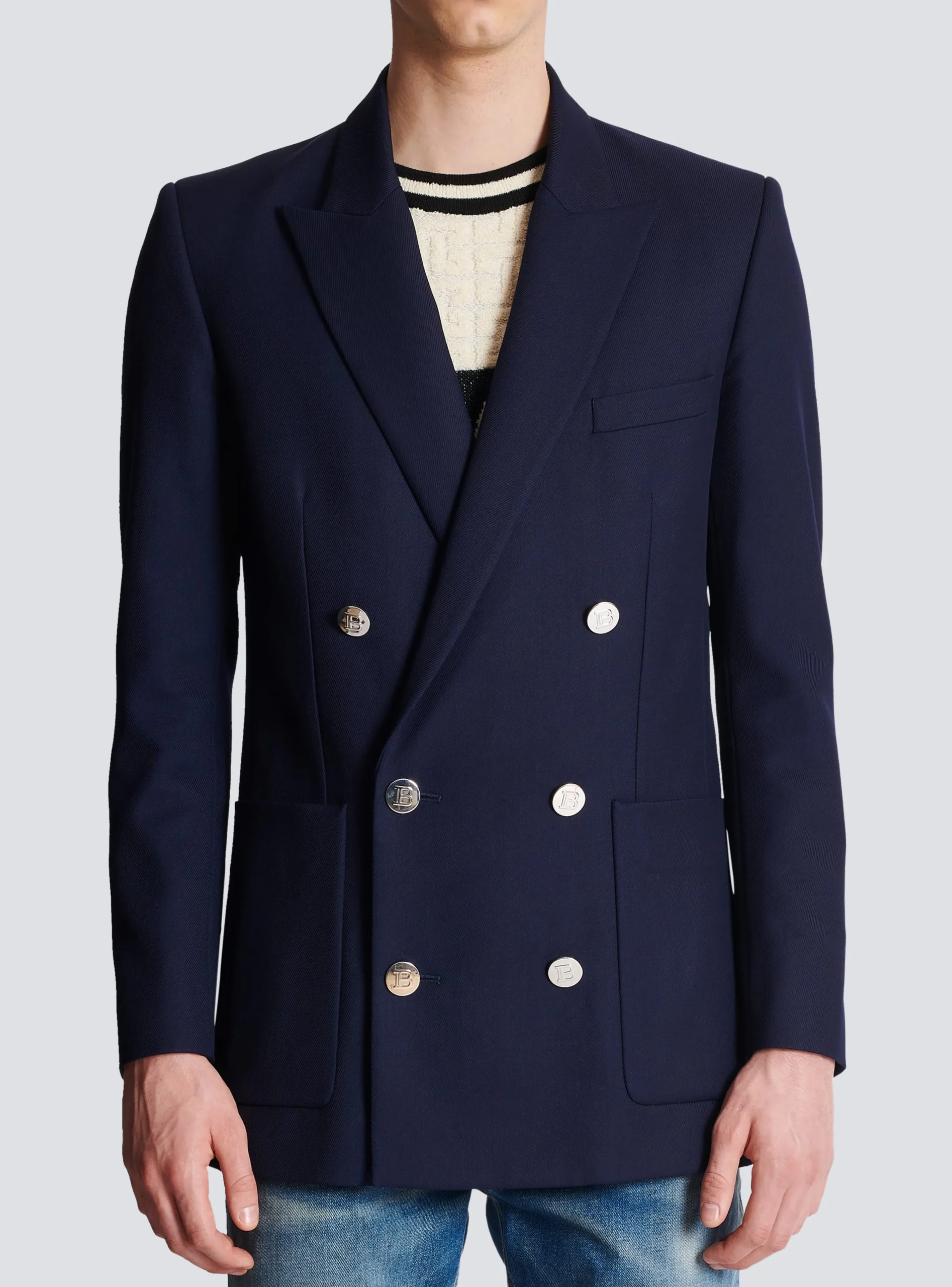Balmain Double-breasted Buttoned Blazer