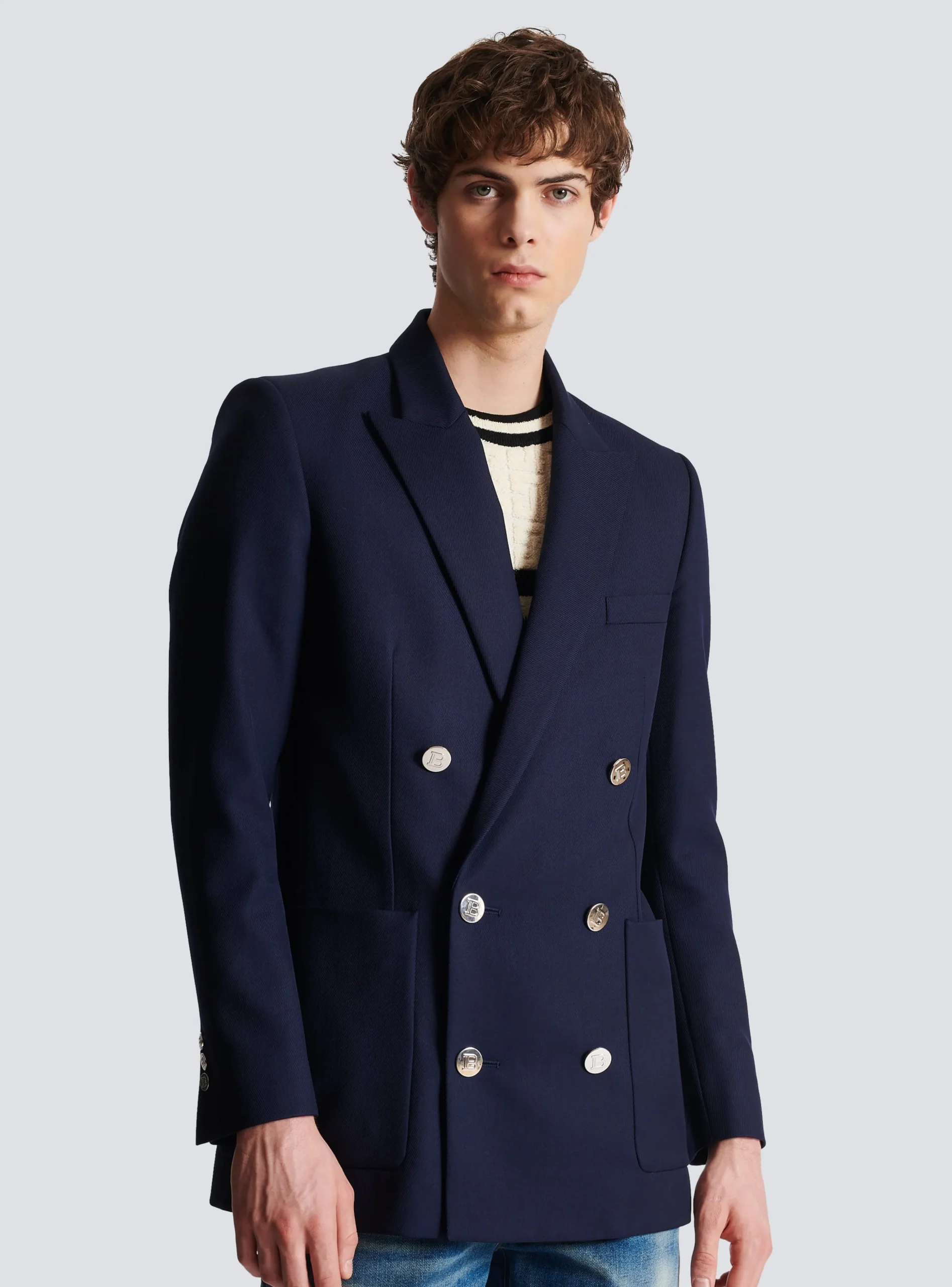 Balmain Double-breasted Buttoned Blazer