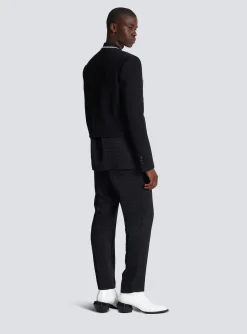 Balmain Dragon Embroidered Spencer Jacket
