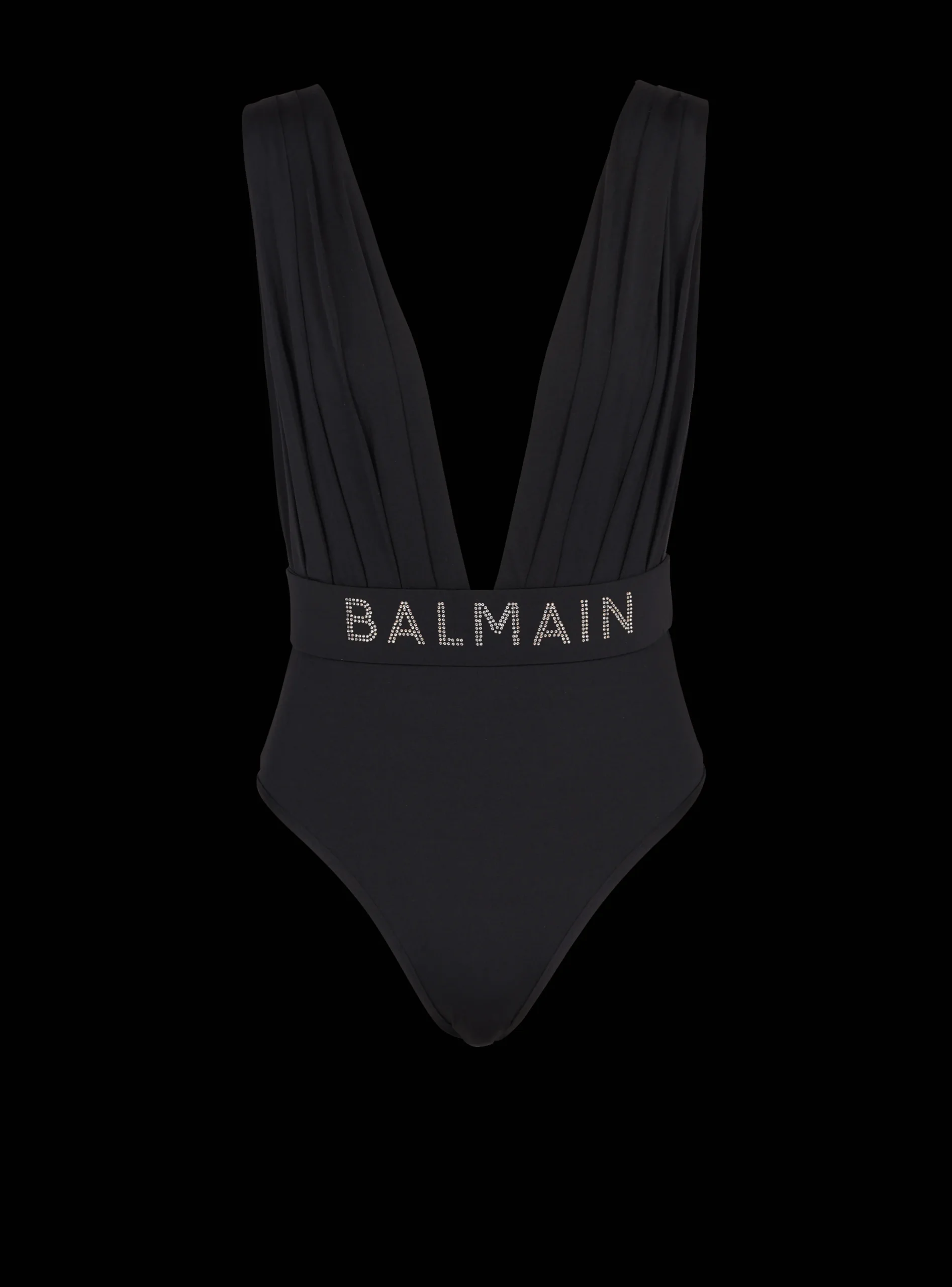 Women Balmain Draped Swimsuit
