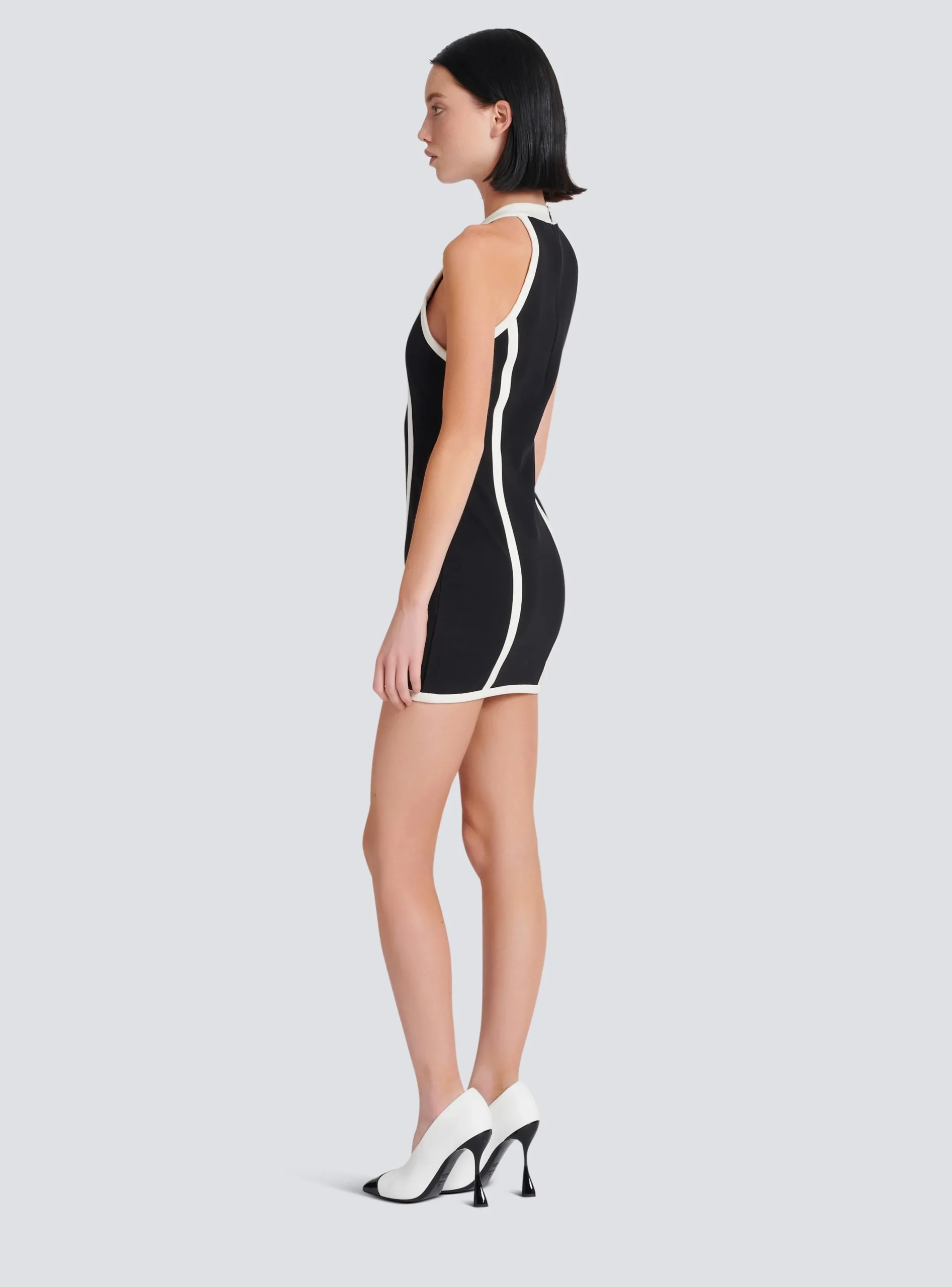 Women Balmain Dress With Rose Detail