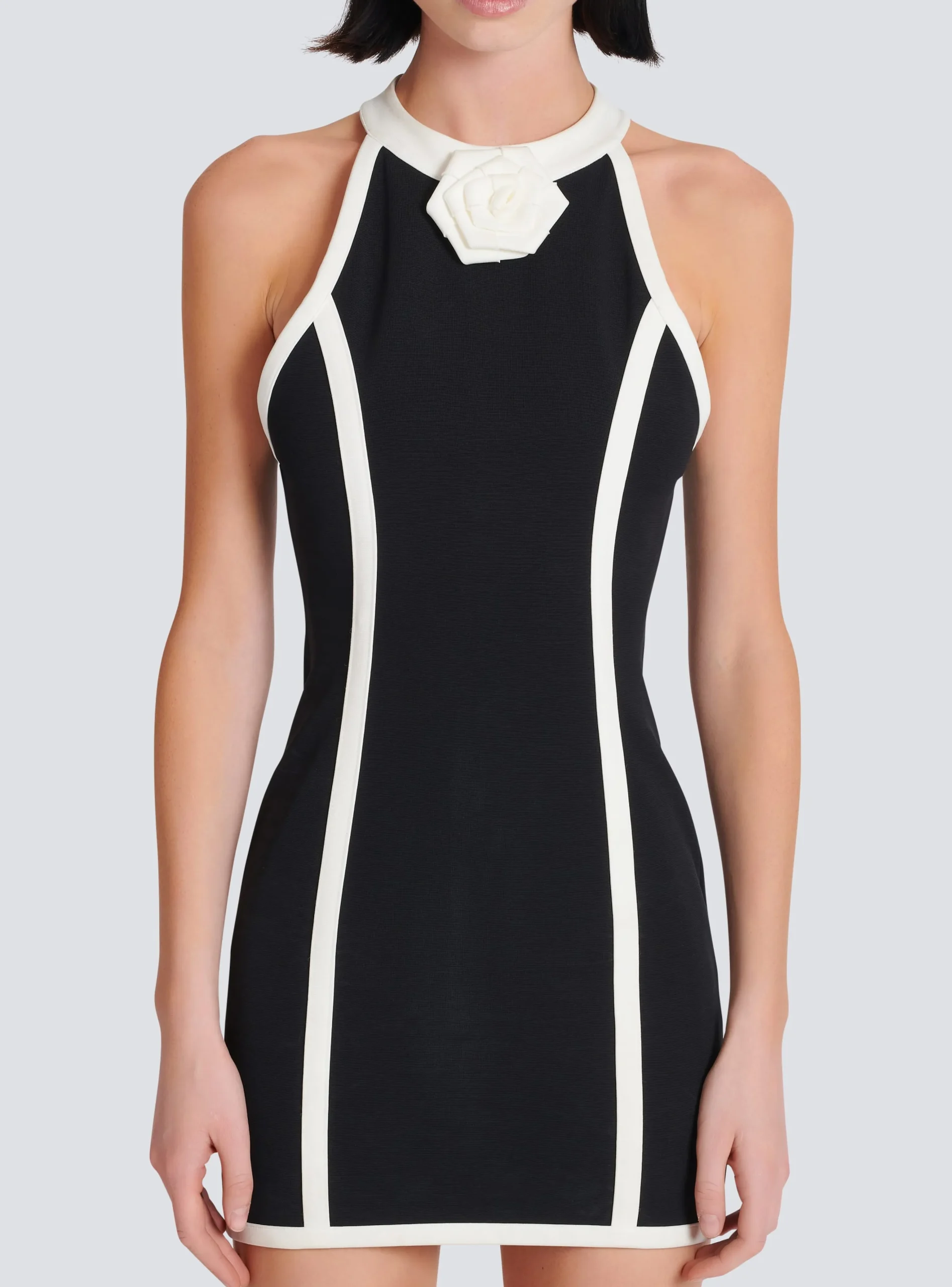 Women Balmain Dress With Rose Detail