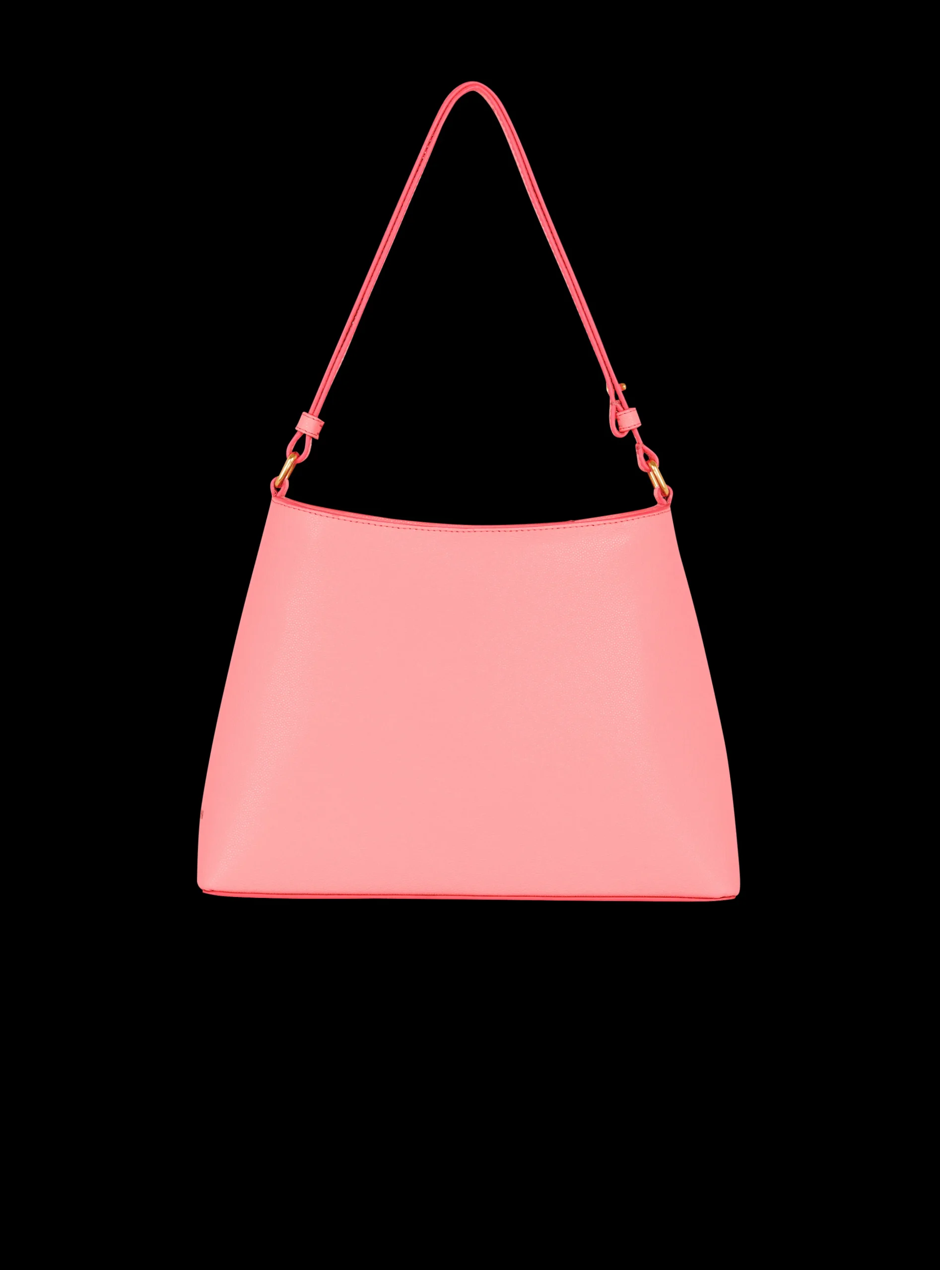 Women Balmain Emblème Handbag In Grained Leather