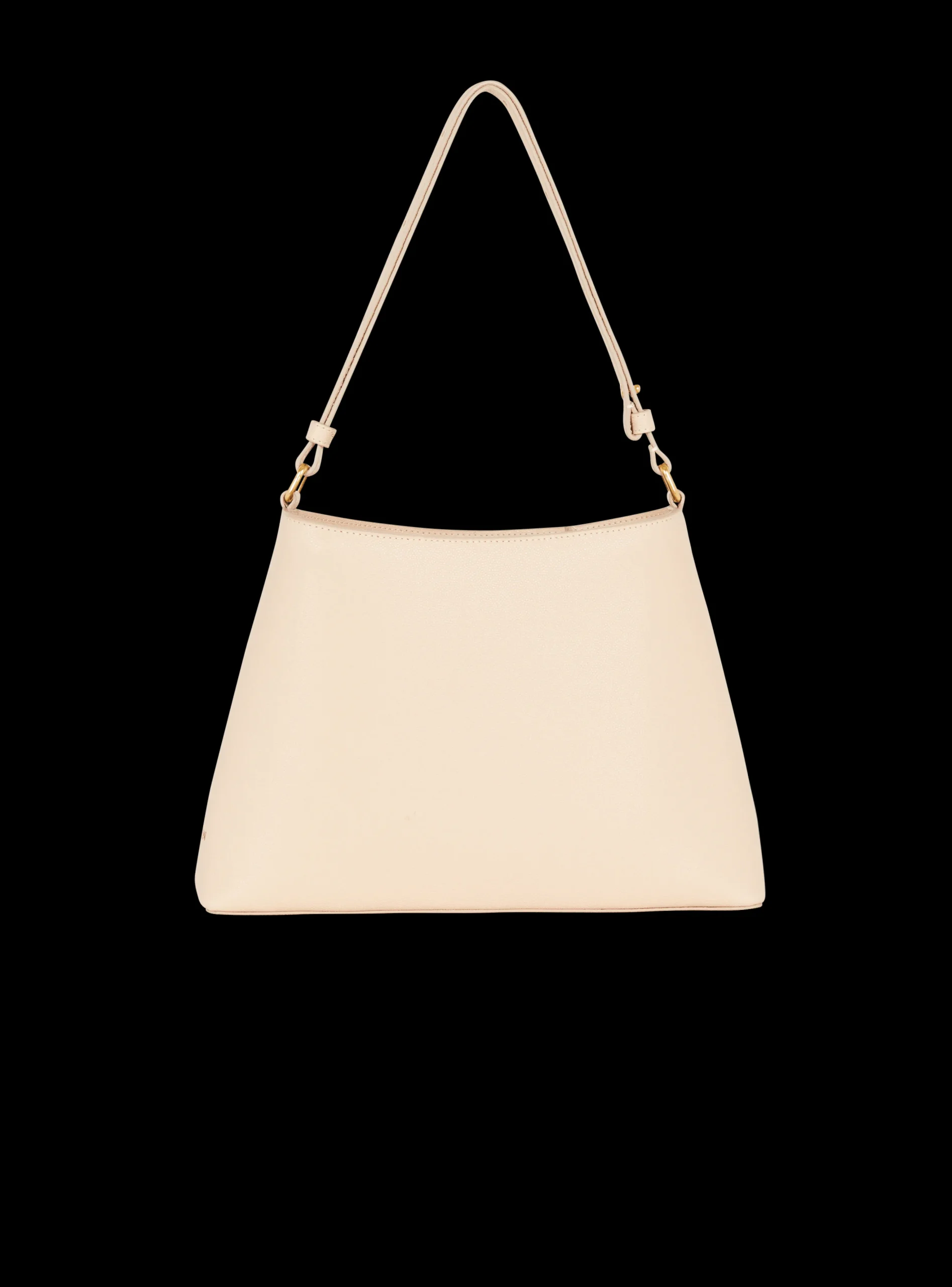 Women Balmain Emblème Handbag In Grained Leather