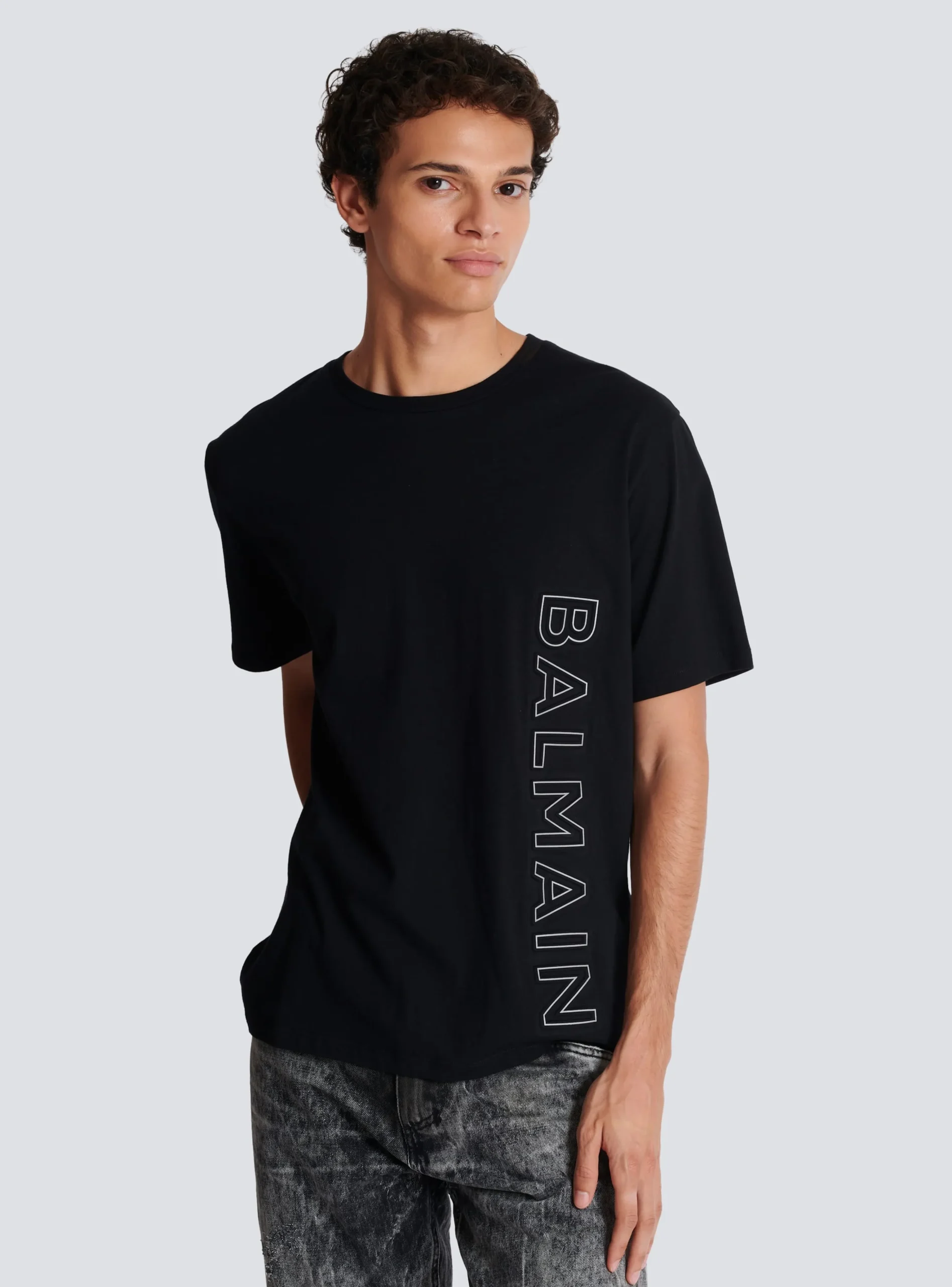 Balmain Embossed T-shirt