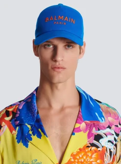Balmain Embroidered Paris Cap