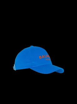 Balmain Embroidered Paris Cap
