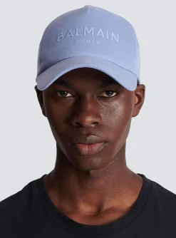 Balmain Embroidered Paris Cap