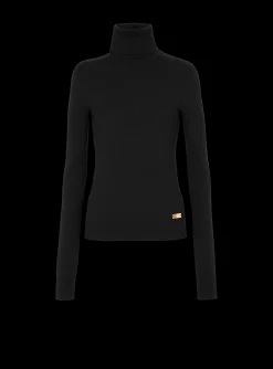 Women Balmain Fine Knit Turtleneck