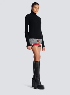 Women Balmain Fine Knit Turtleneck