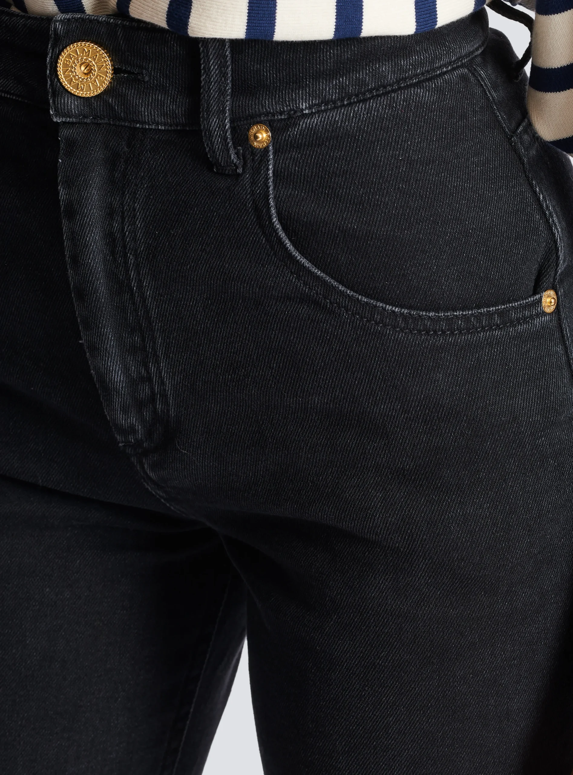 Women Balmain Flared Denim Jeans