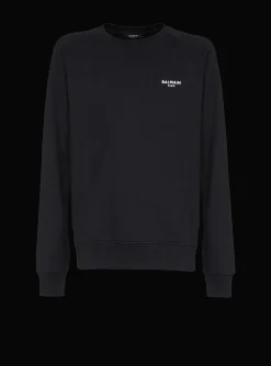 Balmain Flocked Sweatshirt