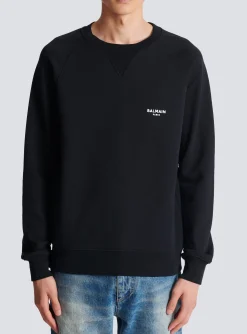Balmain Flocked Sweatshirt