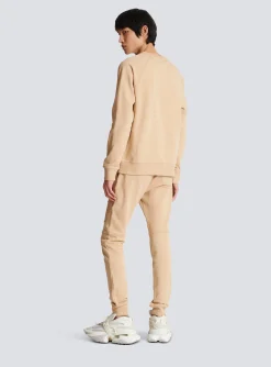 Balmain Flocked Sweatshirt