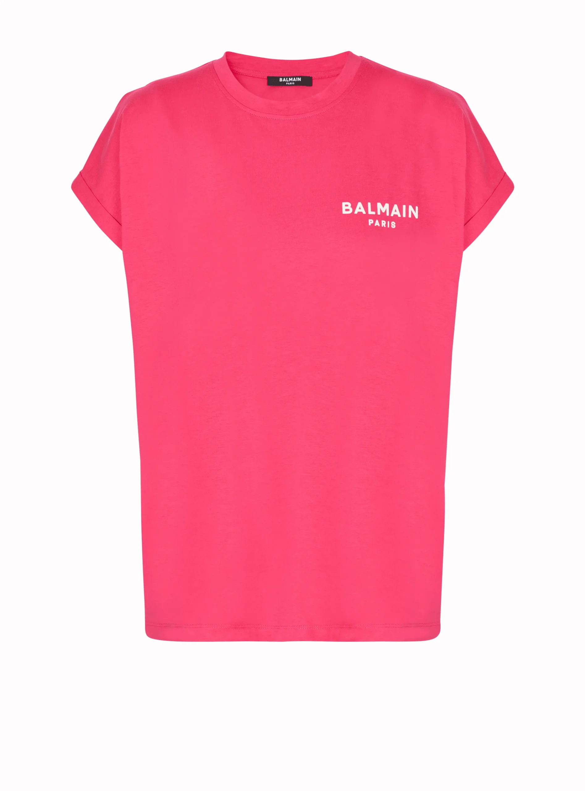 Women Balmain Flocked T-shirt