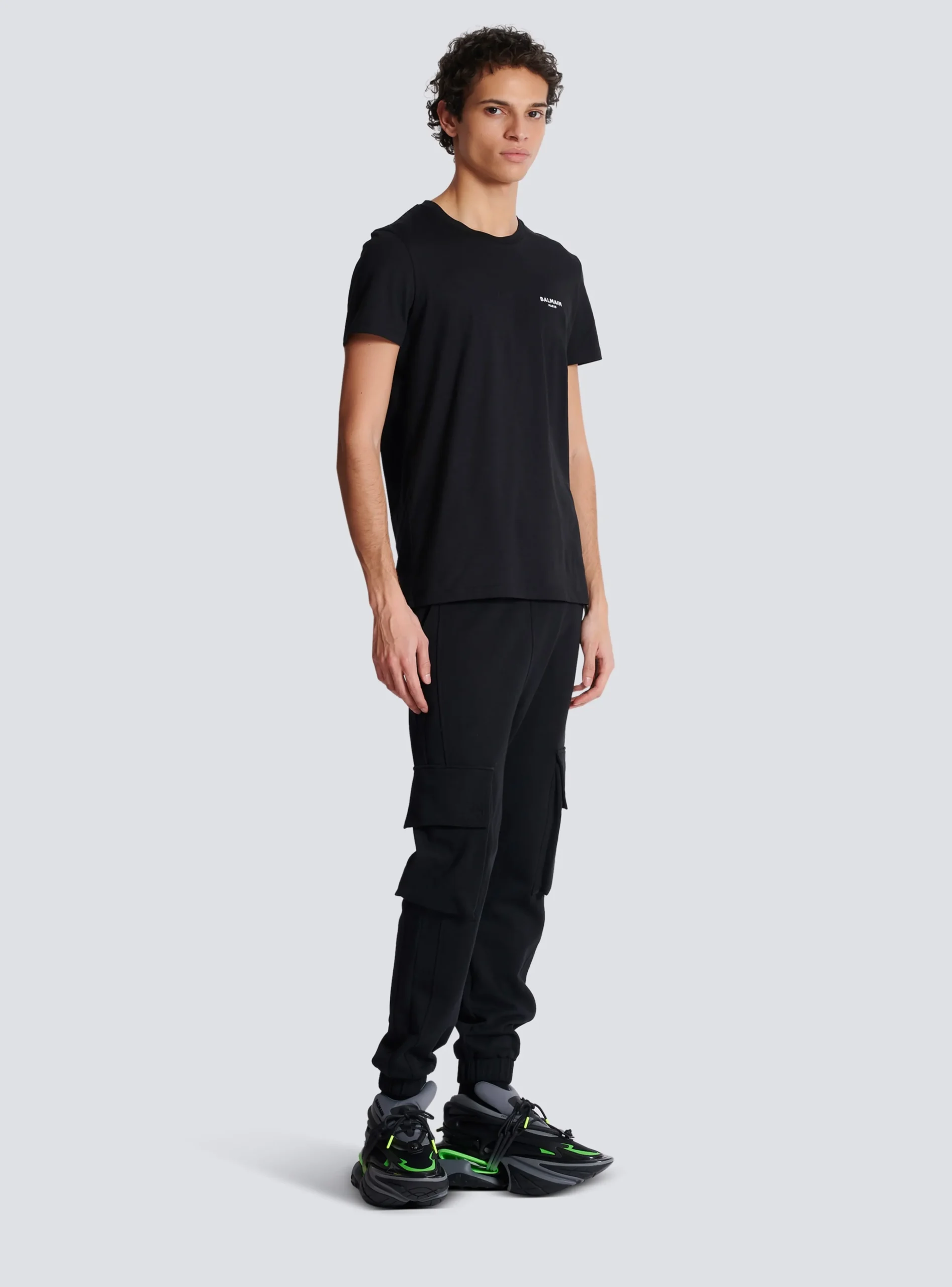 Balmain Flocked T-shirt
