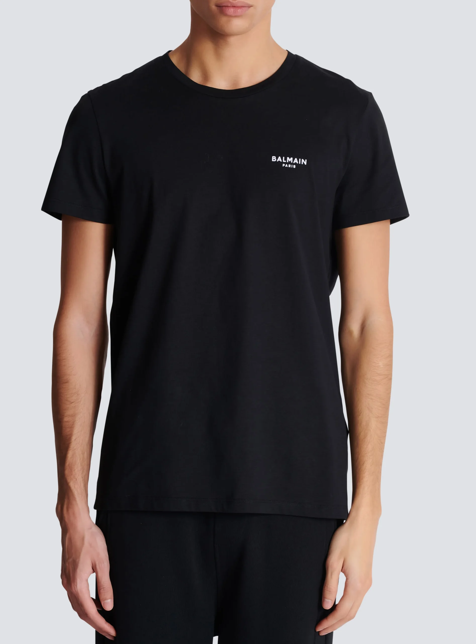 Balmain Flocked T-shirt