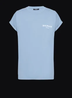 Women Balmain Flocked T-shirt