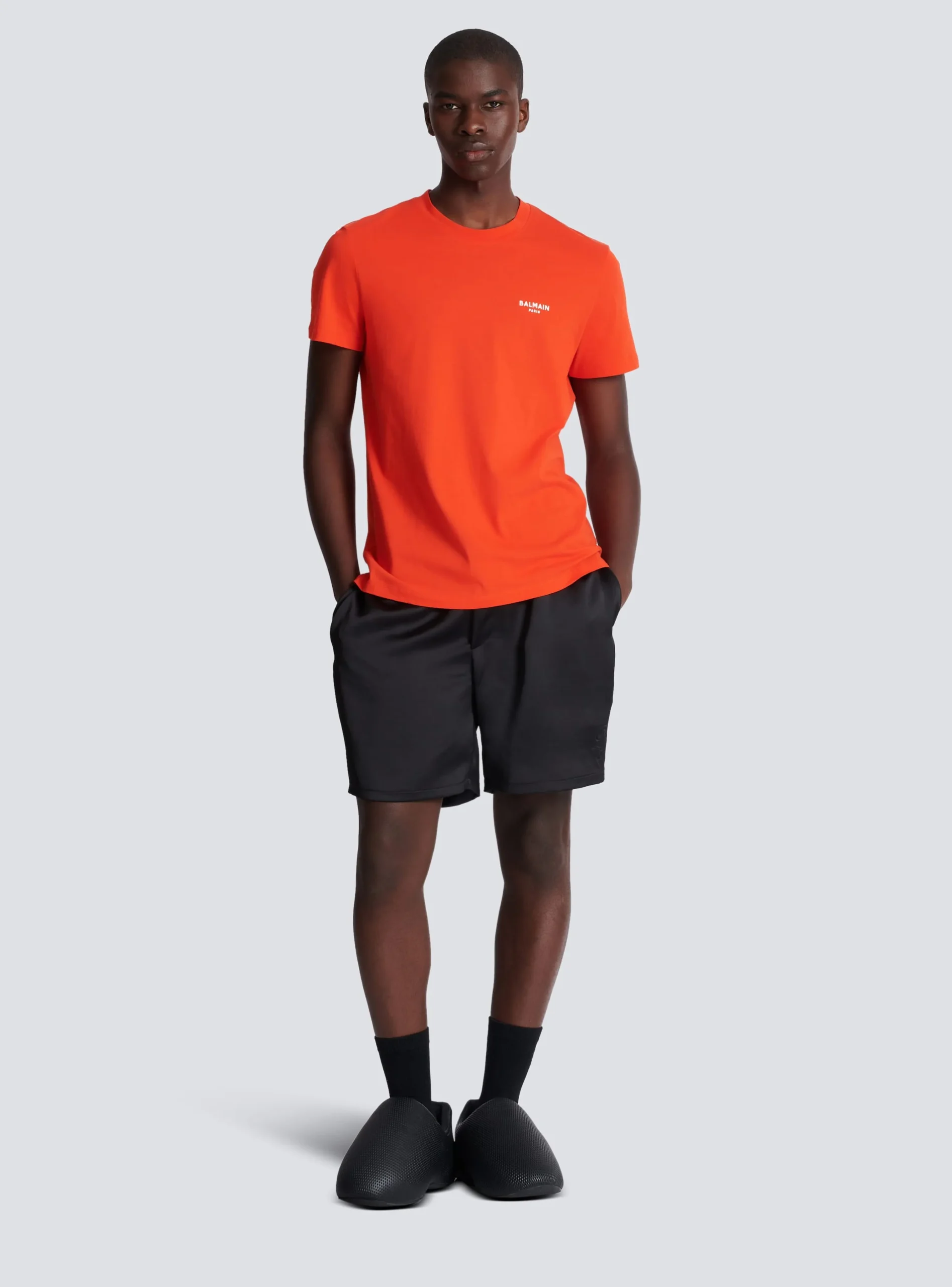 Balmain Flocked T-shirt
