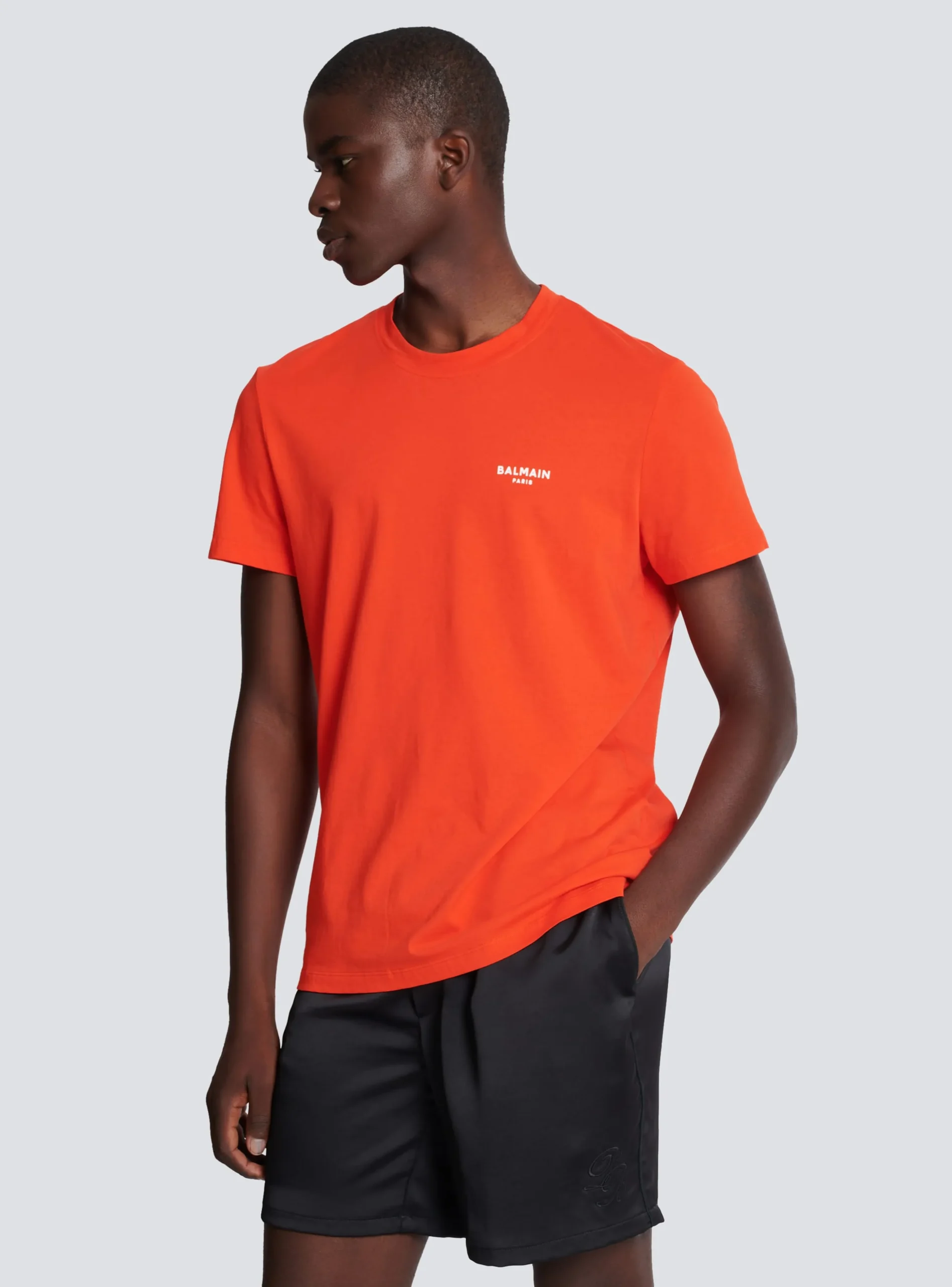 Balmain Flocked T-shirt