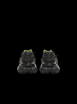 Balmain Fluorescent Unicorn Trainers In Neoprene And Leather