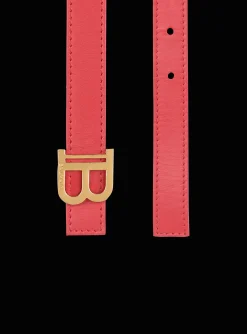 Women Balmain HIGH SUMMER CAPSULE - Leather B-Belt Belt