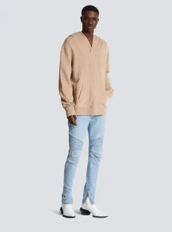 Balmain Hoodie With Vintage Embroidery