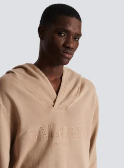Balmain Hoodie With Vintage Embroidery