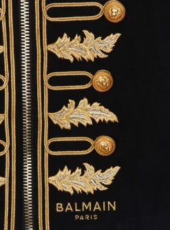 Kids/BOY Balmain Jacket With Embroidered Braids