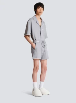 Balmain Jersey Signature Shorts