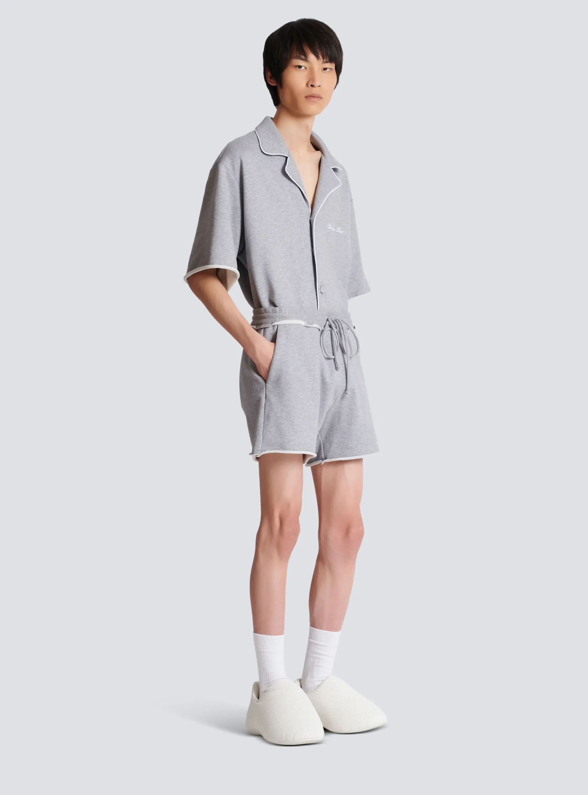 Balmain Jersey Signature Shorts