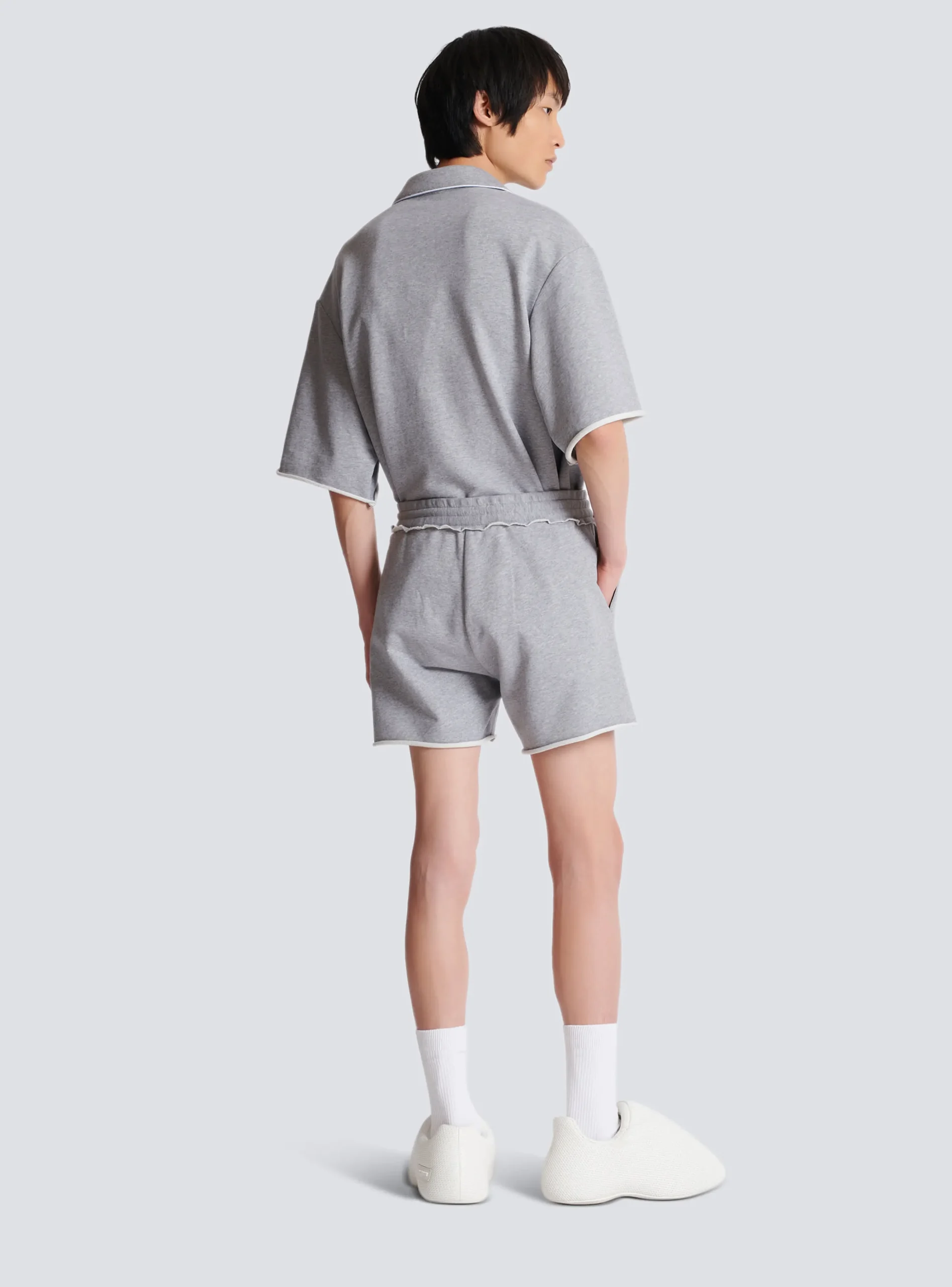 Balmain Jersey Signature Shorts