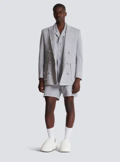 Balmain Jersey Blazer