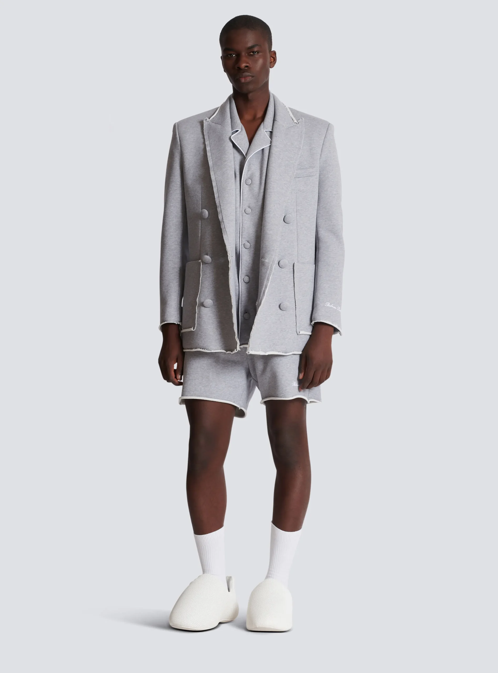 Balmain Jersey Blazer