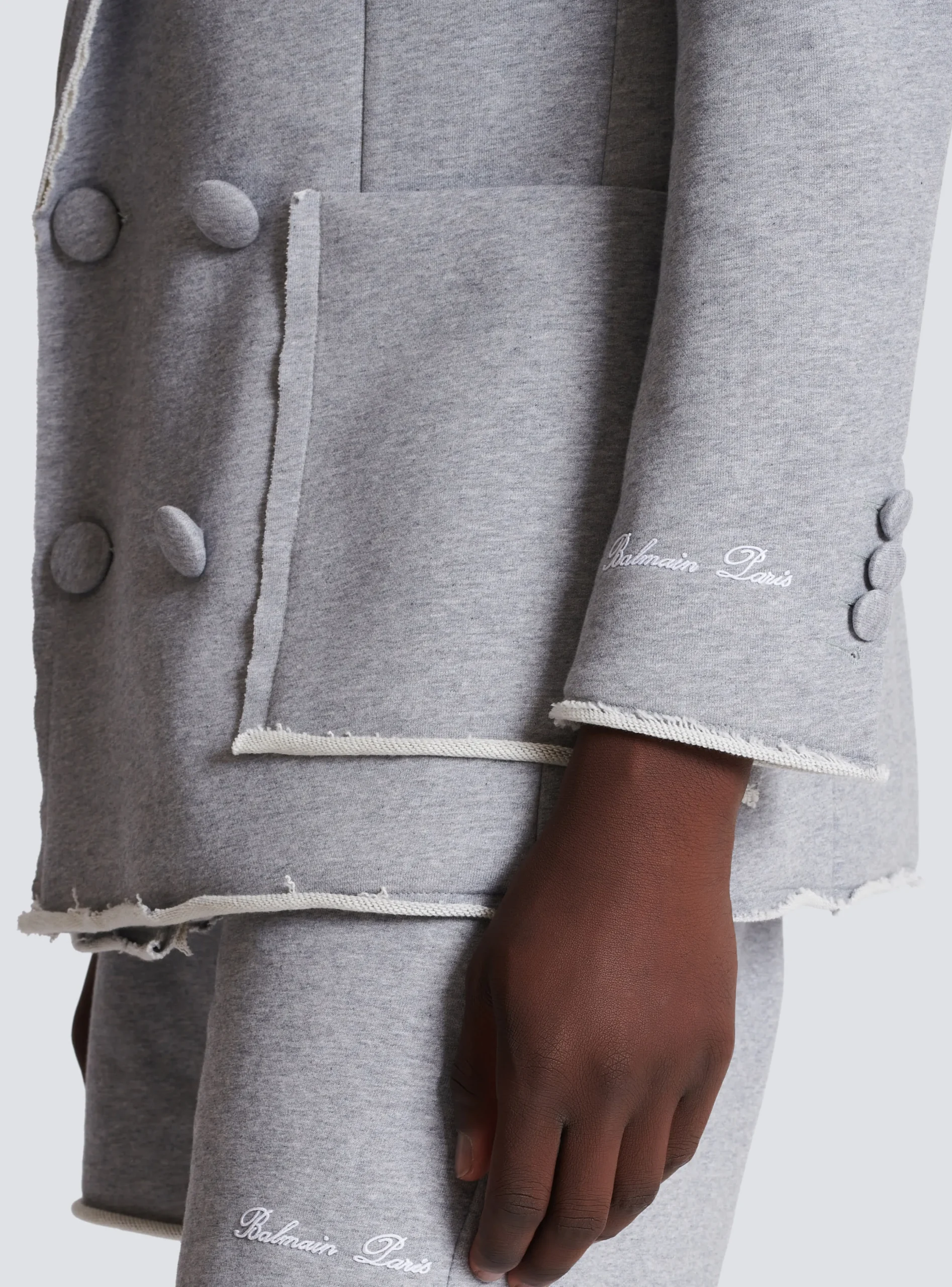 Balmain Jersey Blazer