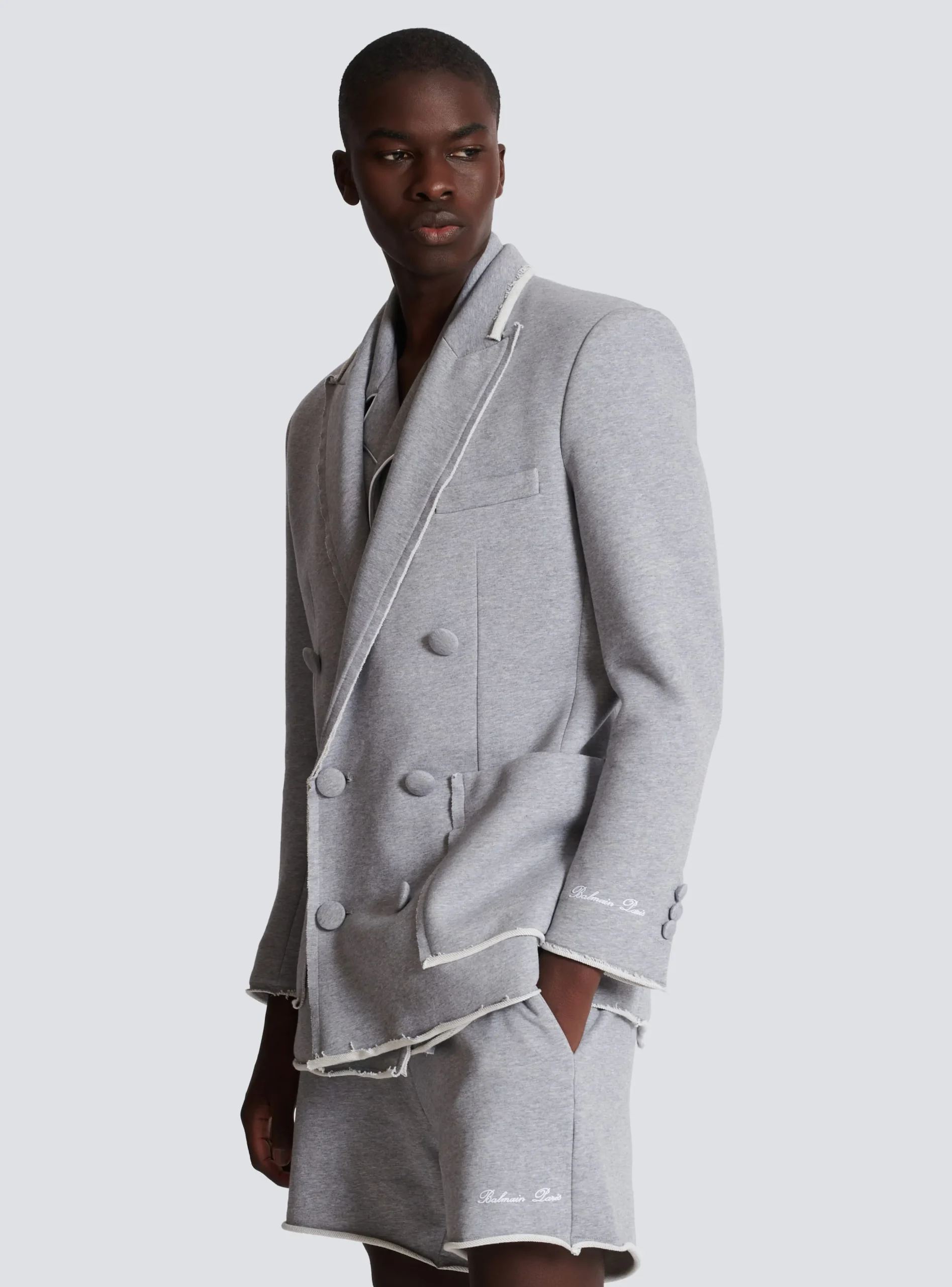 Balmain Jersey Blazer