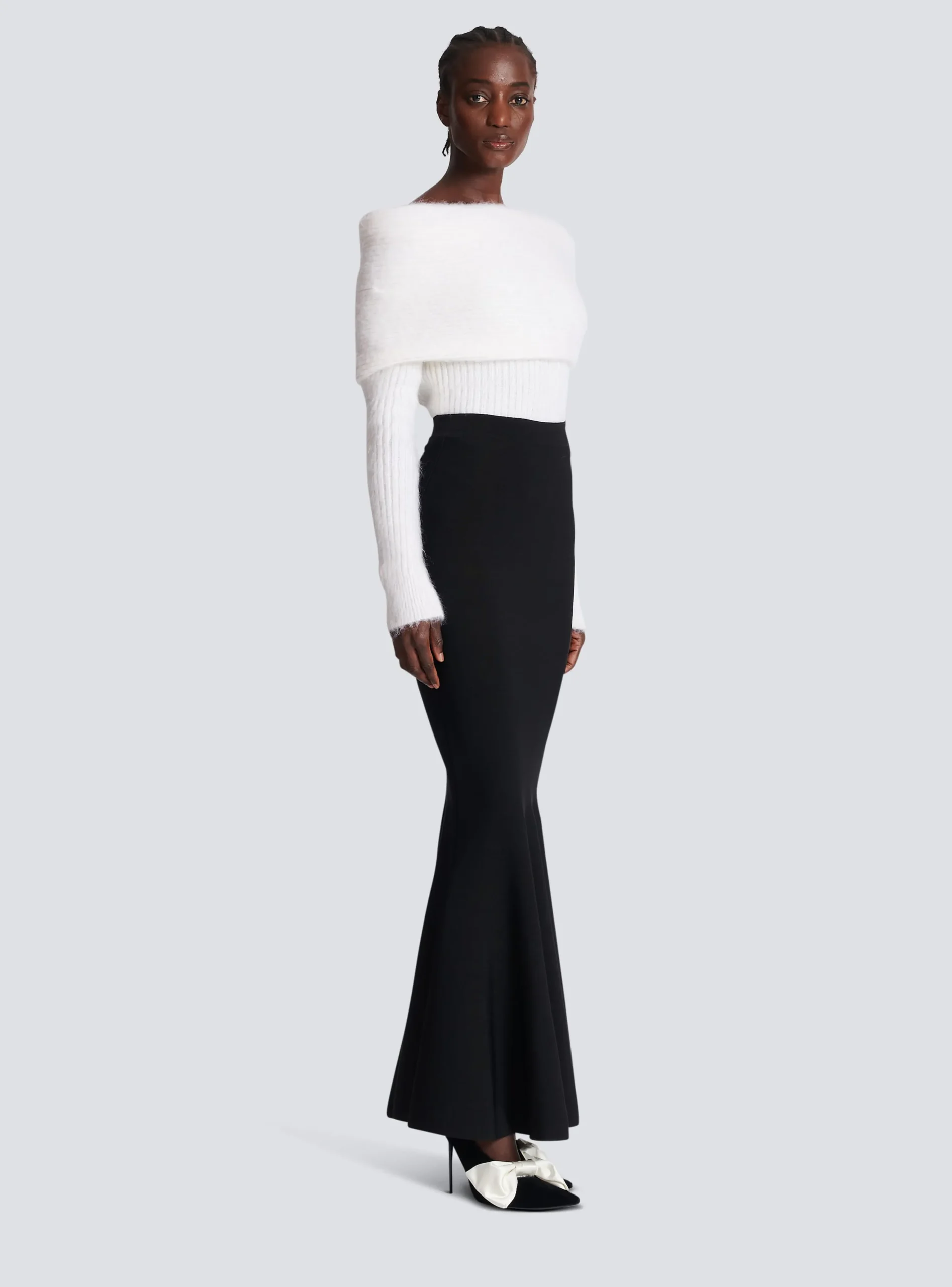 Women Balmain Jolie Madame Knit Skirt