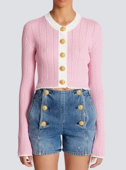 Women Balmain Knit Cardigan