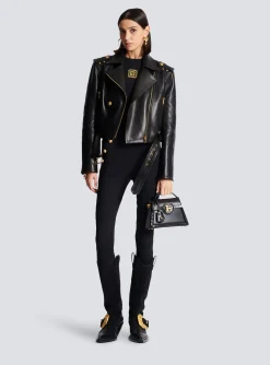 Women Balmain Knit Leggings With 6 Buttons