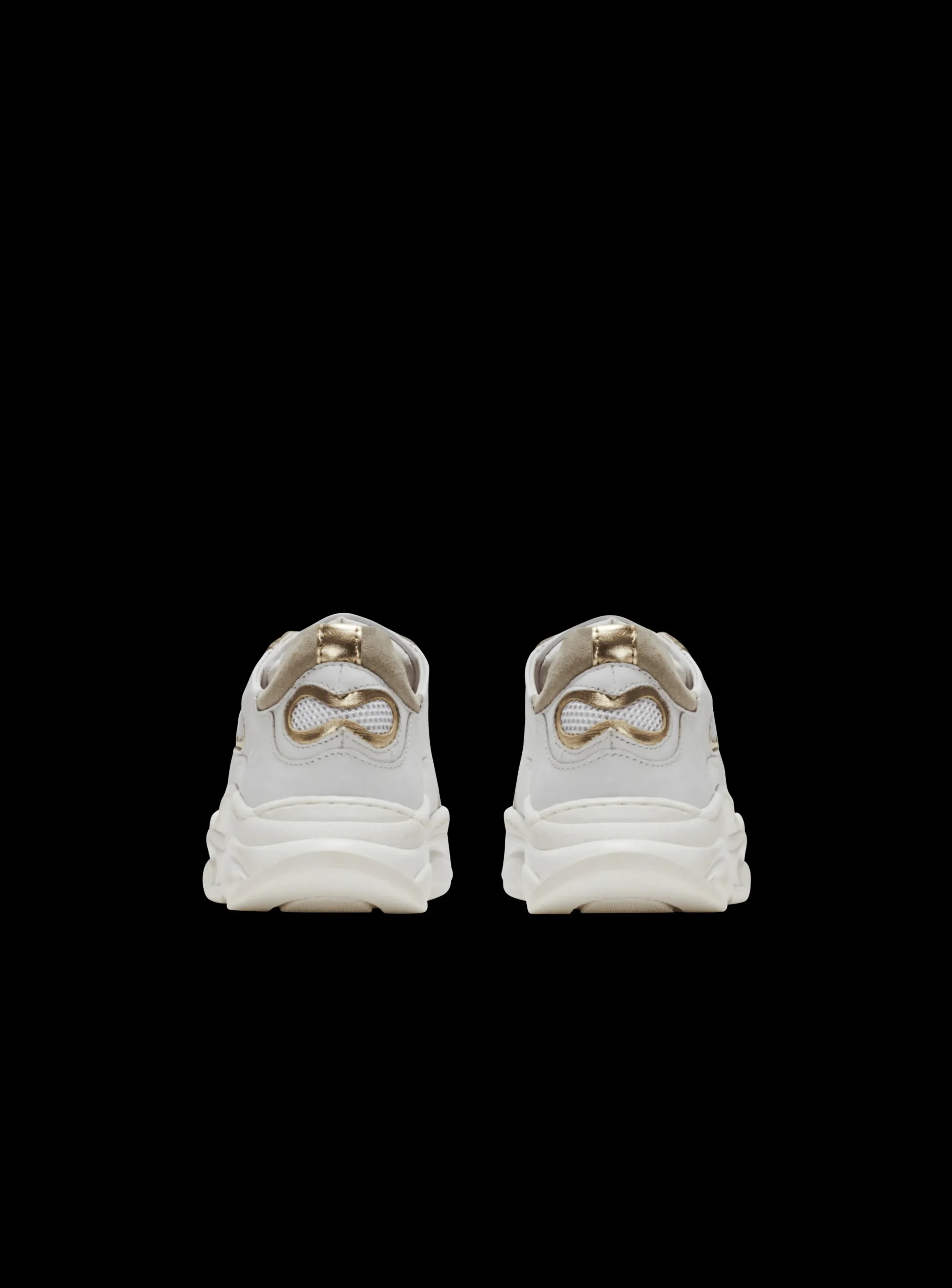 Kids/BOY Balmain Leather And Mesh Trainers