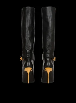 Women Balmain Leather Robin Boots