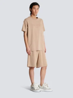 Balmain Loose T-shirt With Vintage Embroidery