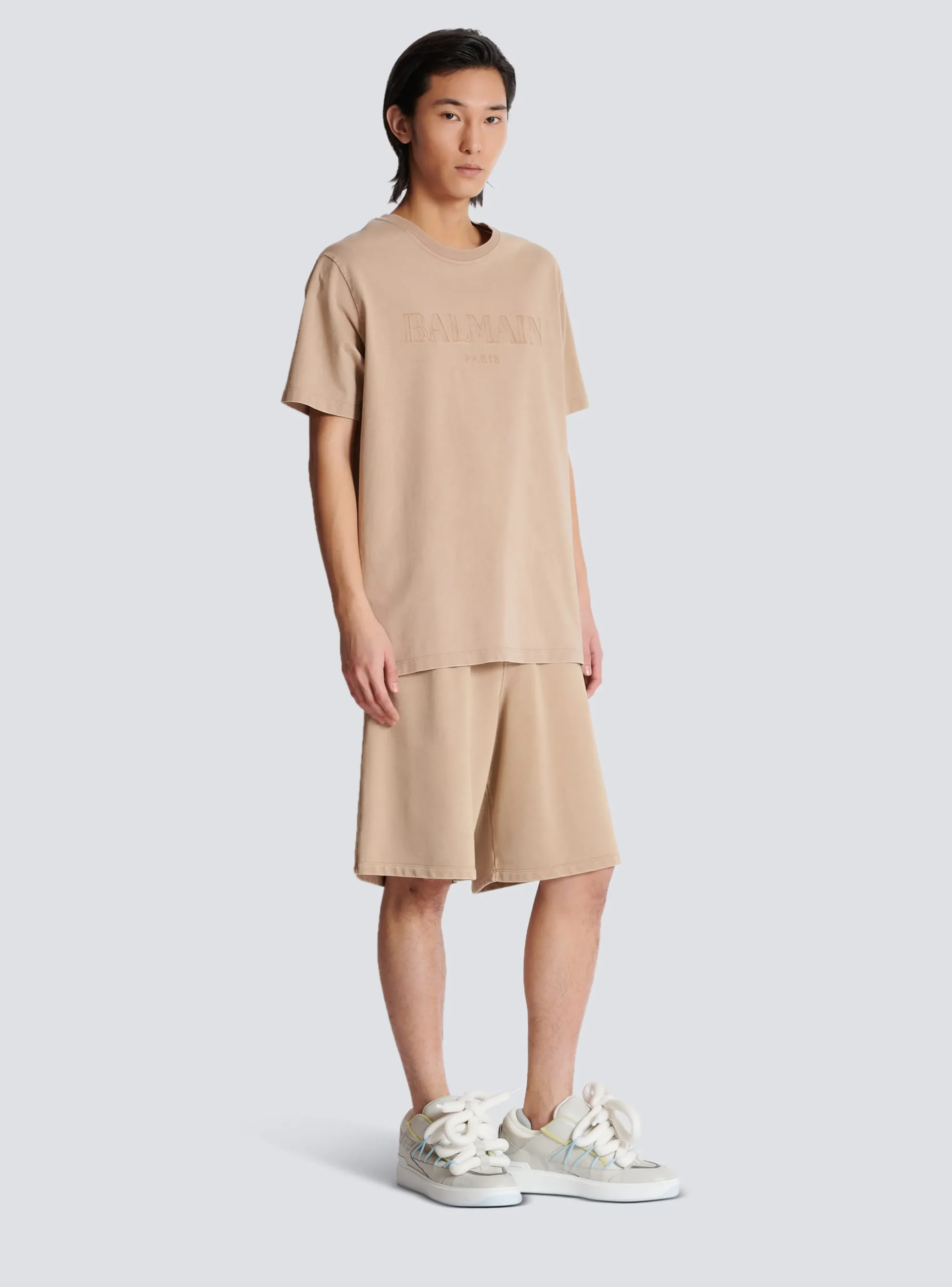 Balmain Loose T-shirt With Vintage Embroidery