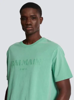 Balmain Loose T-shirt With Vintage Embroidery