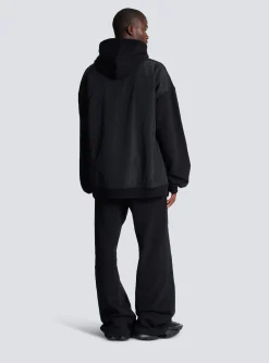 Balmain Main Lab Label Hoodie