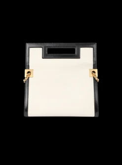 Women Balmain Medium-sized Black And Leather 1945 Heritage Bag