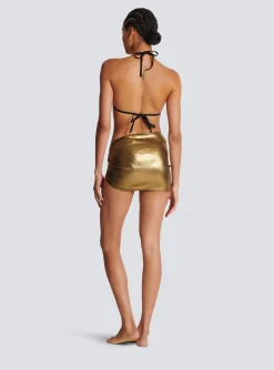 Women Balmain Metallic B Sarong