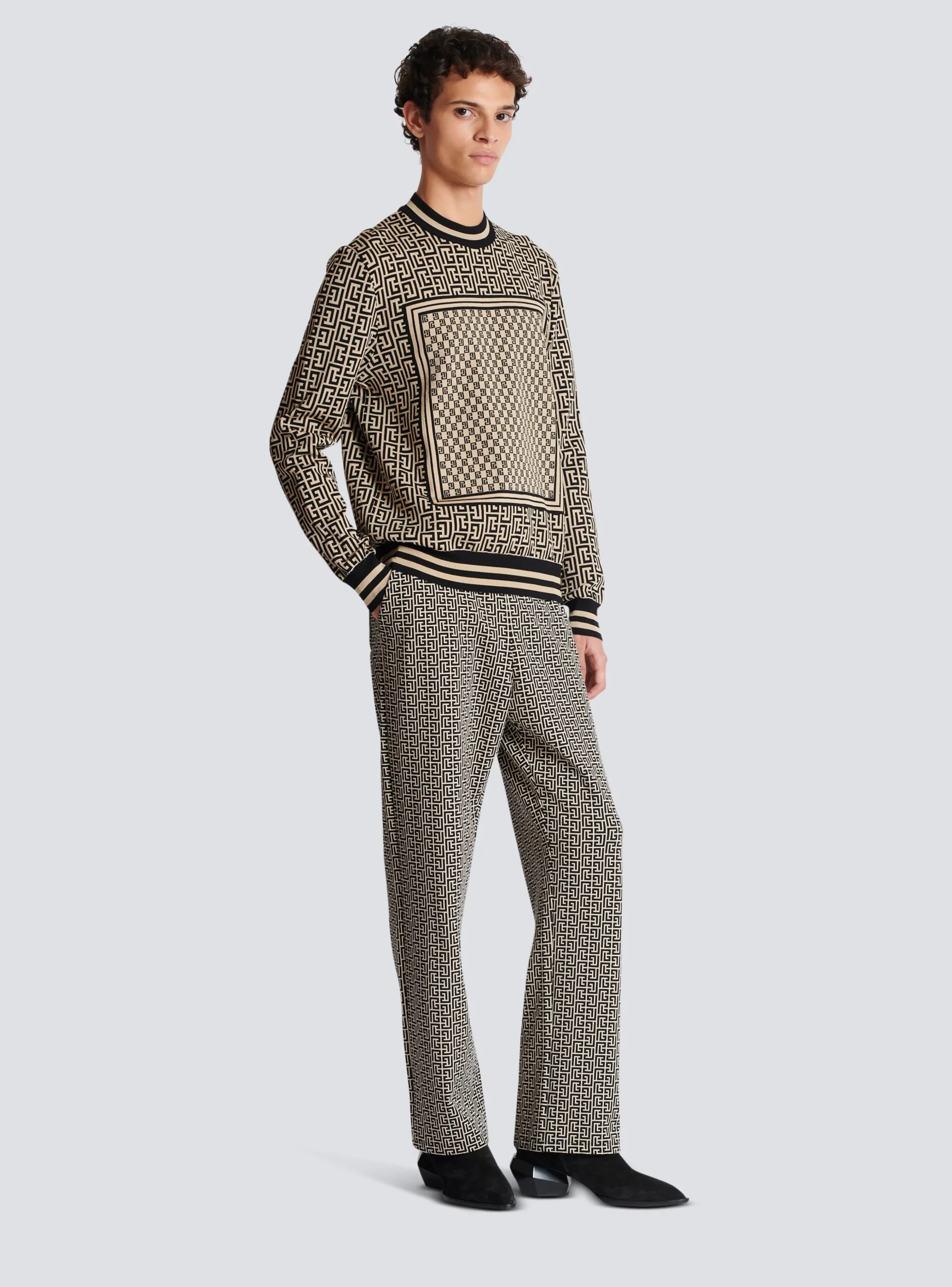 Balmain Mini Monogram Jumper