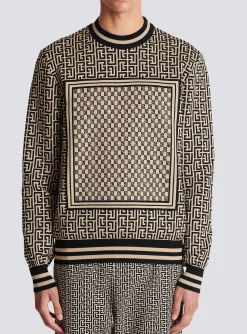 Balmain Mini Monogram Jumper