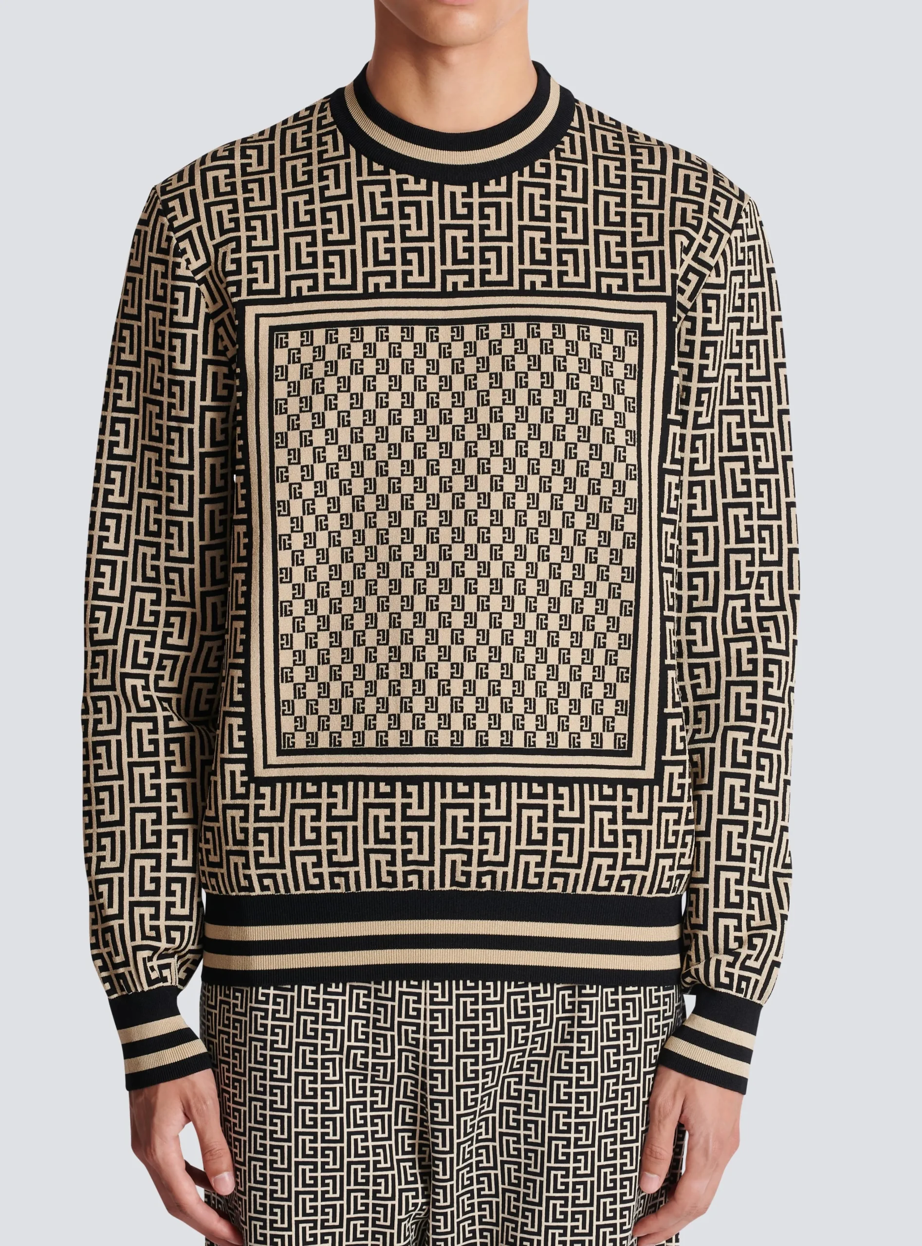 Balmain Mini Monogram Jumper